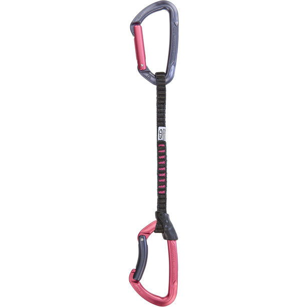Climbing Technology Lime Set Quickdraw DY 17cm, gris/rose