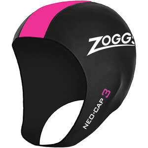 Zoggs Neo 3 Cap, zwart/roze zwart/roze