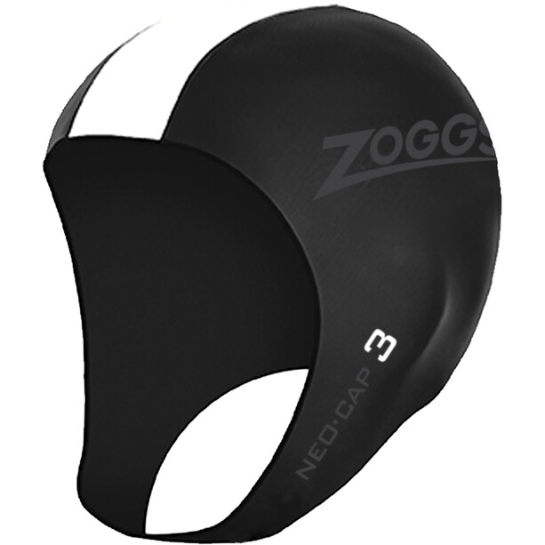 Zoggs Neo 3 Cap schwarz/weiß