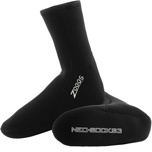 Zoggs Neo 3 Sokker, sort sort