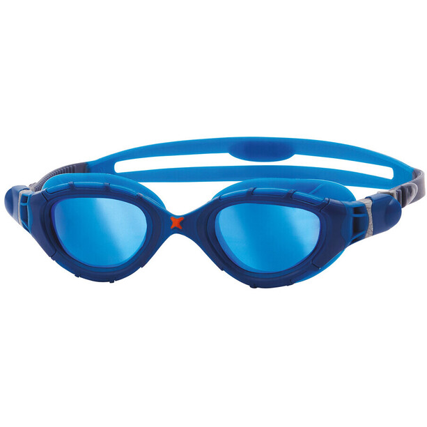 Zoggs Predator Flex Titanium Goggles Regular Fit, sininen