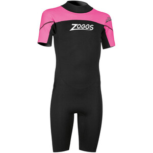 Zoggs Sea Ranger 1.5 Traje de neopreno Niños, negro/rosa negro/rosa