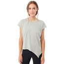 MANDALA Asymmetric Camiseta Mujer, gris