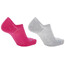 UYN Sneaker 4.0 Calzini, grigio/rosa