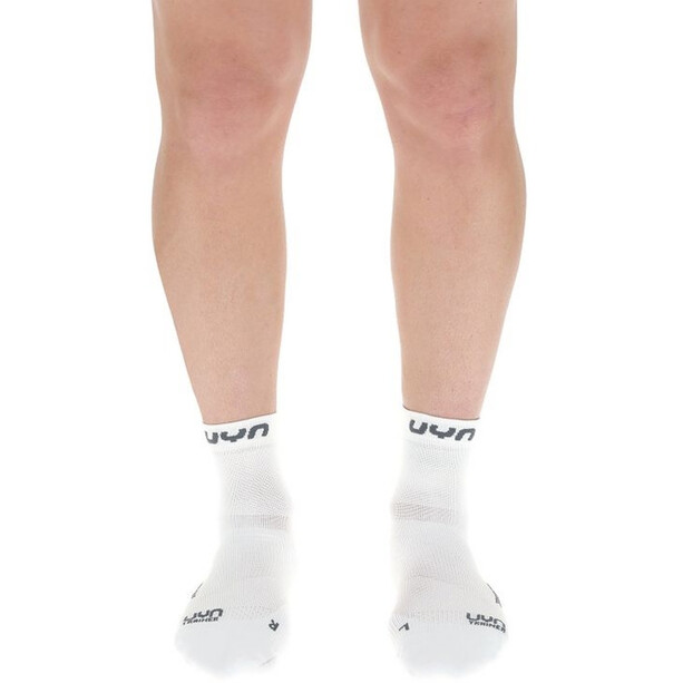 UYN Trainer Chaussettes Homme, blanc
