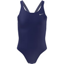 Nike Swim Hydrastrong Solids Traje Baño Una Pieza Fastback Niñas, azul