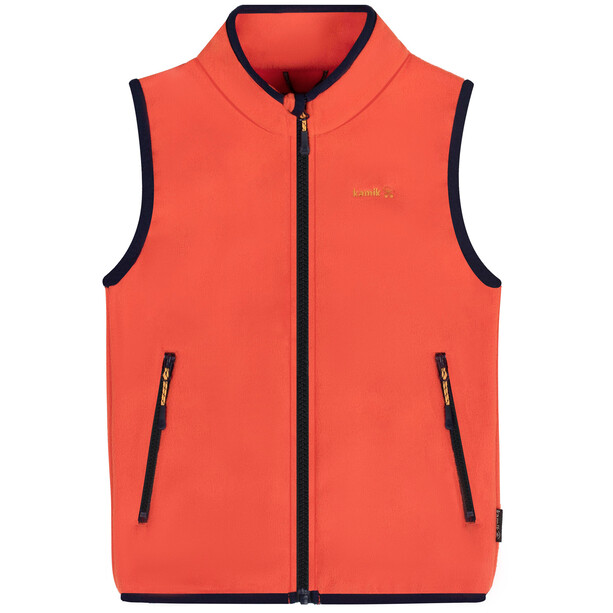 Kamik Phoenix Polarfleece Vest Boys, orange