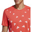 adidas Brand Love T-shirt Heren, rood