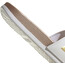 adidas Adilette Comfort Diapositives Femme, blanc/marron