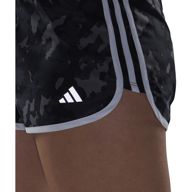 adidas M20 AOP Shorts 4" Dames, zwart/grijs