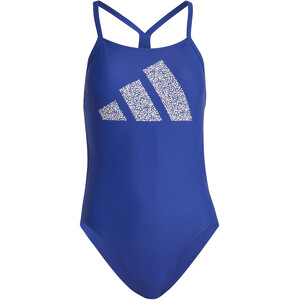 adidas 3 Bars PR Swimsuit Women, bleu bleu