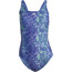 adidas 3S GFX Maillot de bain Femme, bleu/vert