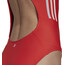 adidas 3S Mid Zwempak Dames, rood