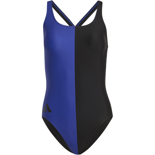 adidas Bars CB Swimsuit Women, noir/bleu