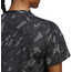 adidas OTR AOP T-shirt Dames, zwart/grijs