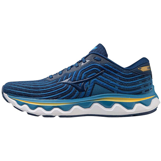 Mizuno Wave Horizon 6 Chaussures Homme, bleu