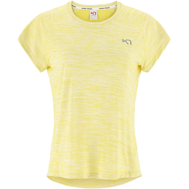 Kari Traa Emily SS T-Shirt Women, jaune