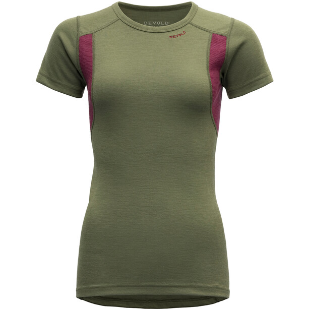 Devold Hiking T-shirt Dames, groen