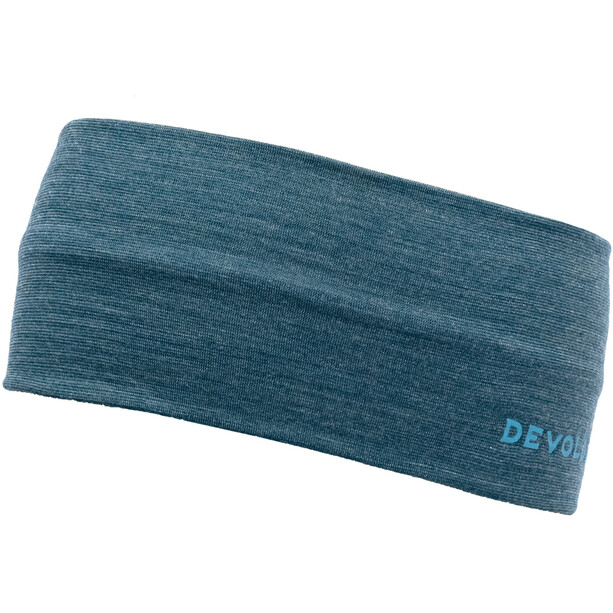 Devold Running Stirnband mit Reflex blau