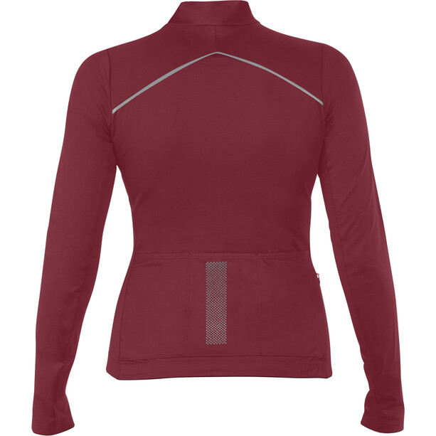 Mavic Sequence Thermo Jersey LS Femme, rouge
