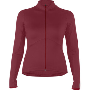Mavic Sequence Thermo Jersey LS Femme, rouge