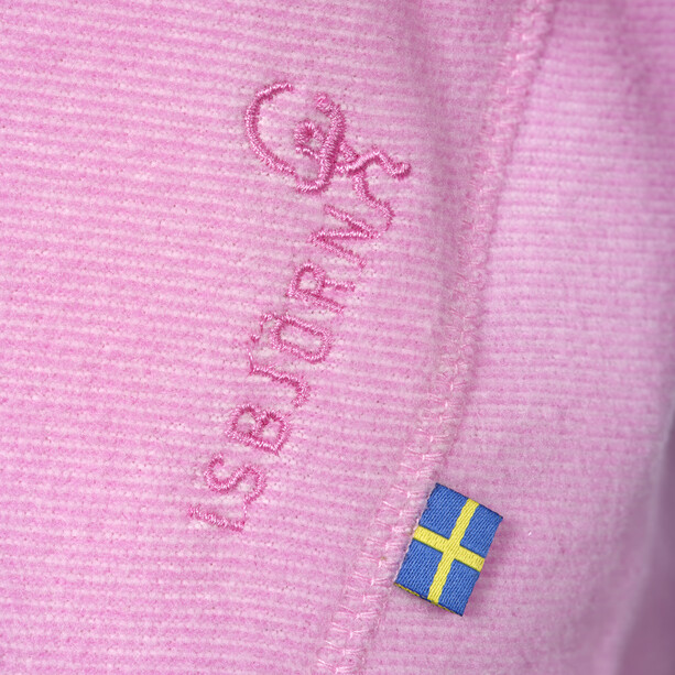 Isbjörn of Sweden Lynx Micro Fleece Jacket Kids, vaaleanpunainen