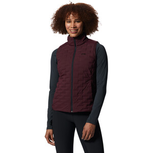 Mountain Hardwear Stretchdown Light Vest Women cocoa red cocoa red