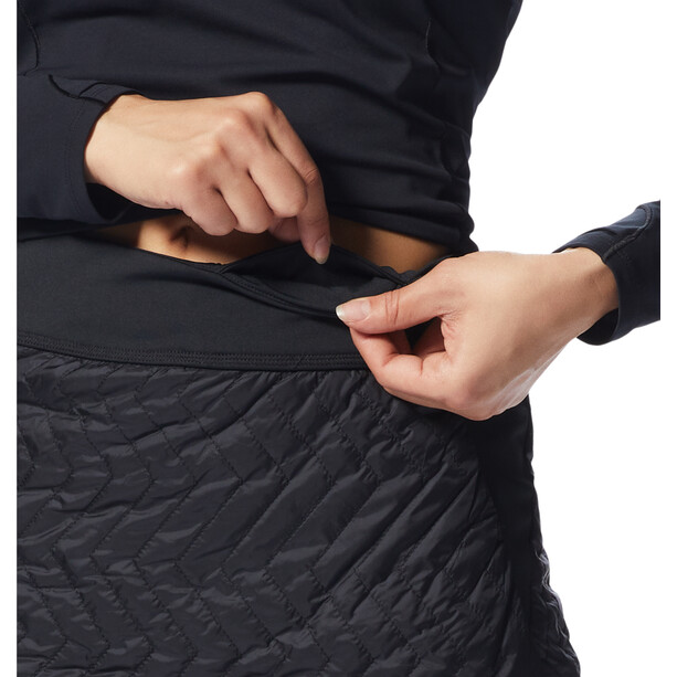 Mountain Hardwear Trekkin Mini-jupe isolante Femme, noir