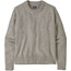 Patagonia Recycled Crewneck-tröja i ull Dam grå