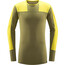 Haglöfs Natural Blend Tech Koszulka z długim rękawem Mężczyźni, oliwkowy/żółty