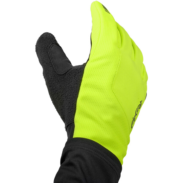 GripGrab Hurricane 2 Windproof Midseason Gloves yellow hi-vis