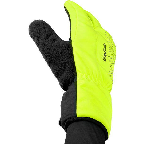 GripGrab Ride Gants lobster coupe-vent pour grand froid, jaune