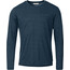 VAUDE Essential Langarm T-Shirt Herren blau