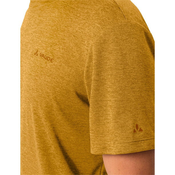 VAUDE Essential SS T-shirt Heren, geel