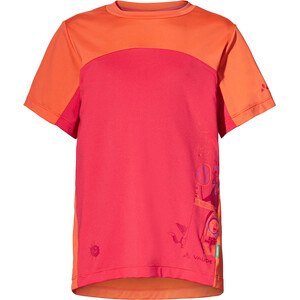 VAUDE Solaro II Camiseta SS Niños, rosa/naranja rosa/naranja
