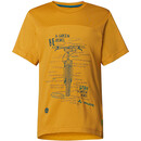 VAUDE Solaro II SS T-shirt Kinderen, geel