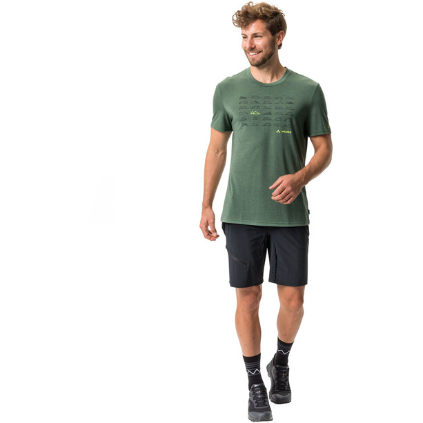 VAUDE Tekoa III Kurzarm T-Shirt Herren grün