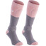 ION Shin Pads Schienbeinschoner-Socken grau/pink