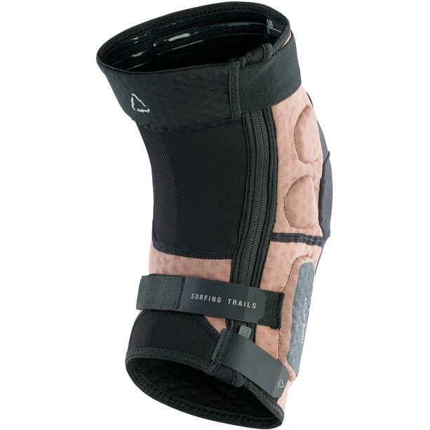ION K-Lite Zip Ochraniacze kolan, beżowy/czarny