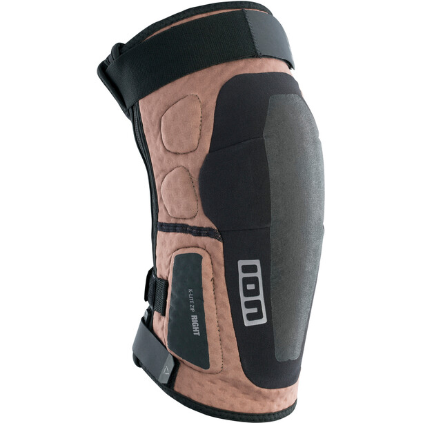 ION K-Lite Zip Protezione ginocchio, beige/nero