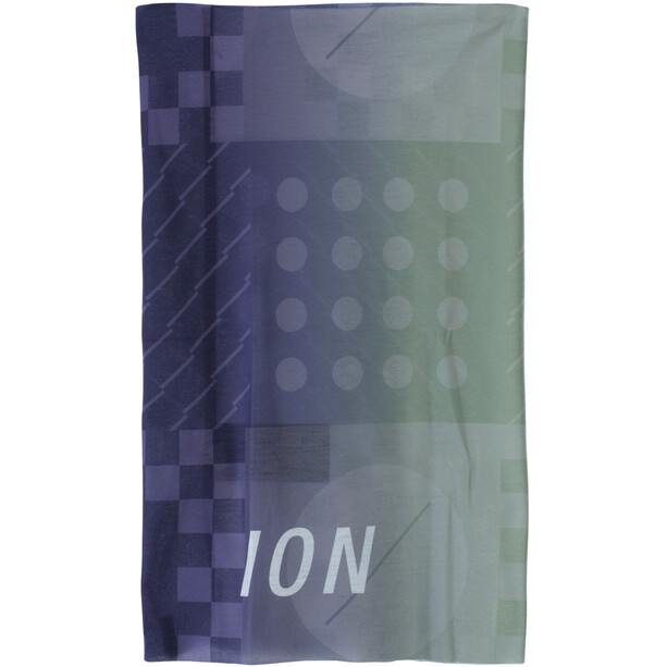 ION Logo Nekwarmer, violet/olijf