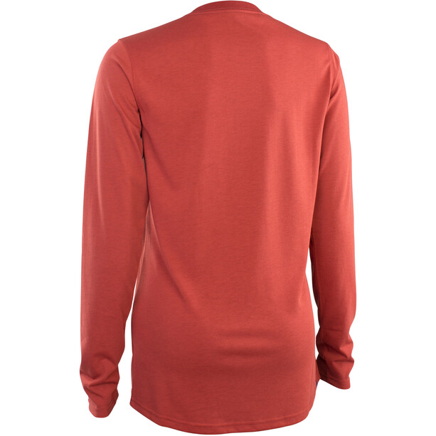 ION DriRelease T-shirt manches longues avec logo Femme, rouge