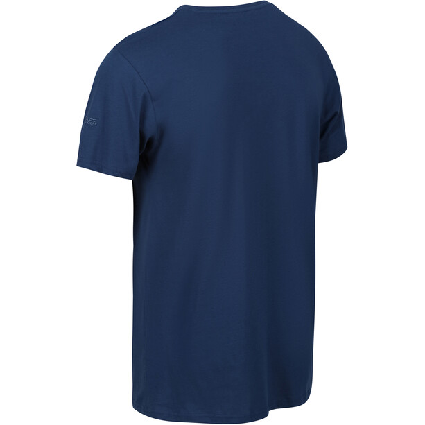 Regatta Cline VII Camiseta SS Hombre, azul