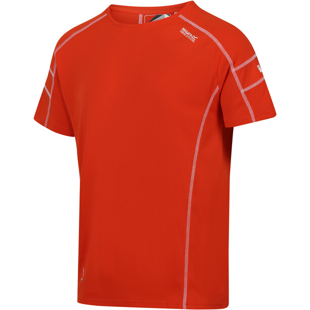 Regatta Virda III Camiseta SS Hombre, naranja