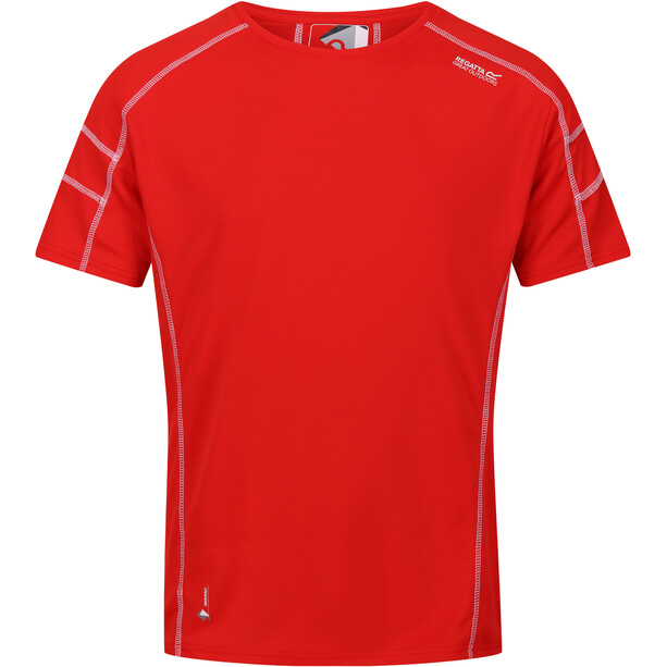 Regatta Virda III SS Shirt Men, punainen