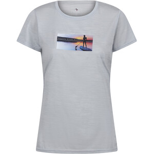 Regatta Fingal VII Camiseta SS Mujer, gris gris