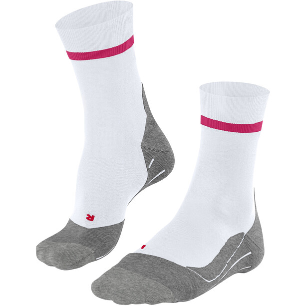 Falke RU4 Socken Damen weiß/grau