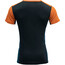 Devold Lauparen Camiseta Hombre, negro/naranja