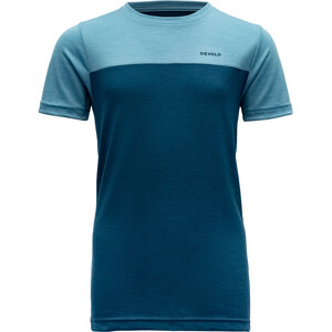 Devold Norang T-Shirt Youth, blauw blauw