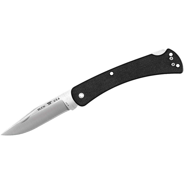 Buck Knives 110 Slim Pro Couteau, noir/argent